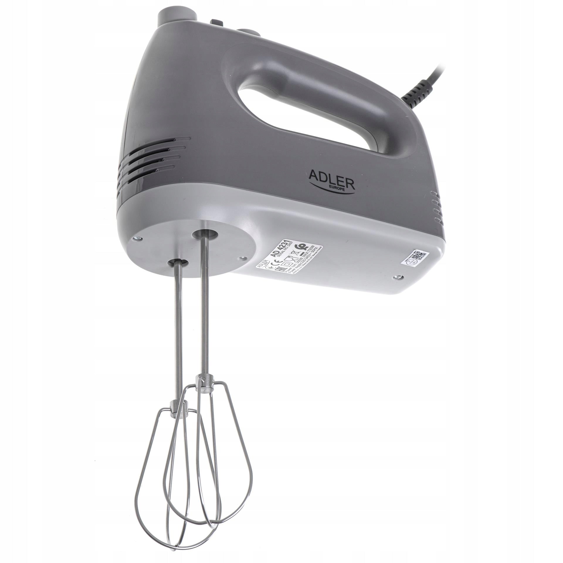 Rankinis maišytuvas virtuvės kombainas 750W 5 greičių + TURBO 6 maišytuvai švelnus startas