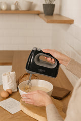 Rankinis virtuvinis kombainas maišytuvas, 750W, 5 greičiai, Turbo, juodas