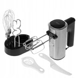 Galingas virtuvinis rankinis maišytuvas 900W, 5 greičių, su 6 antgaliais, švelnus paleidimas