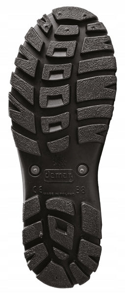 Madingi Vyriški Lietaus Batai PVC Demar Young 2 Jaunimo Gumos Batai Black Juodi 38 DEMAR