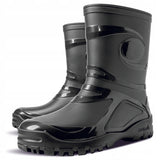 Madingi Vyriški Lietaus Batai PVC Demar Young 2 Jaunimo Gumos Batai Black Juodi 38 DEMAR