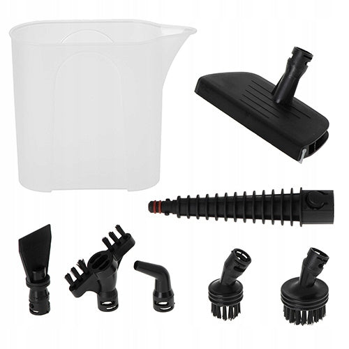 Besisukantis garų mopas 2in1, rankinis valytuvas, 8 antgaliai, Galia 1300W Adler AD 7052