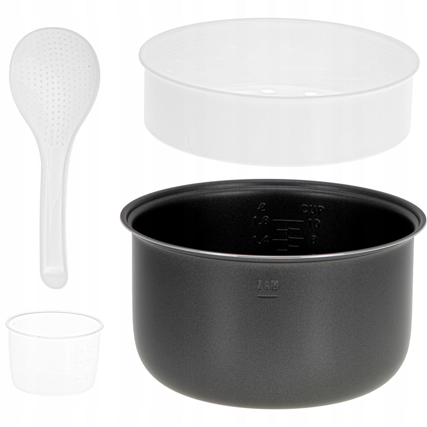 Daugiafunkcis puodas 6 viename 3,25 L ryžiams, tešlai, lėtaeigis puodas, ryžių viryklė, LED Adler AD6420