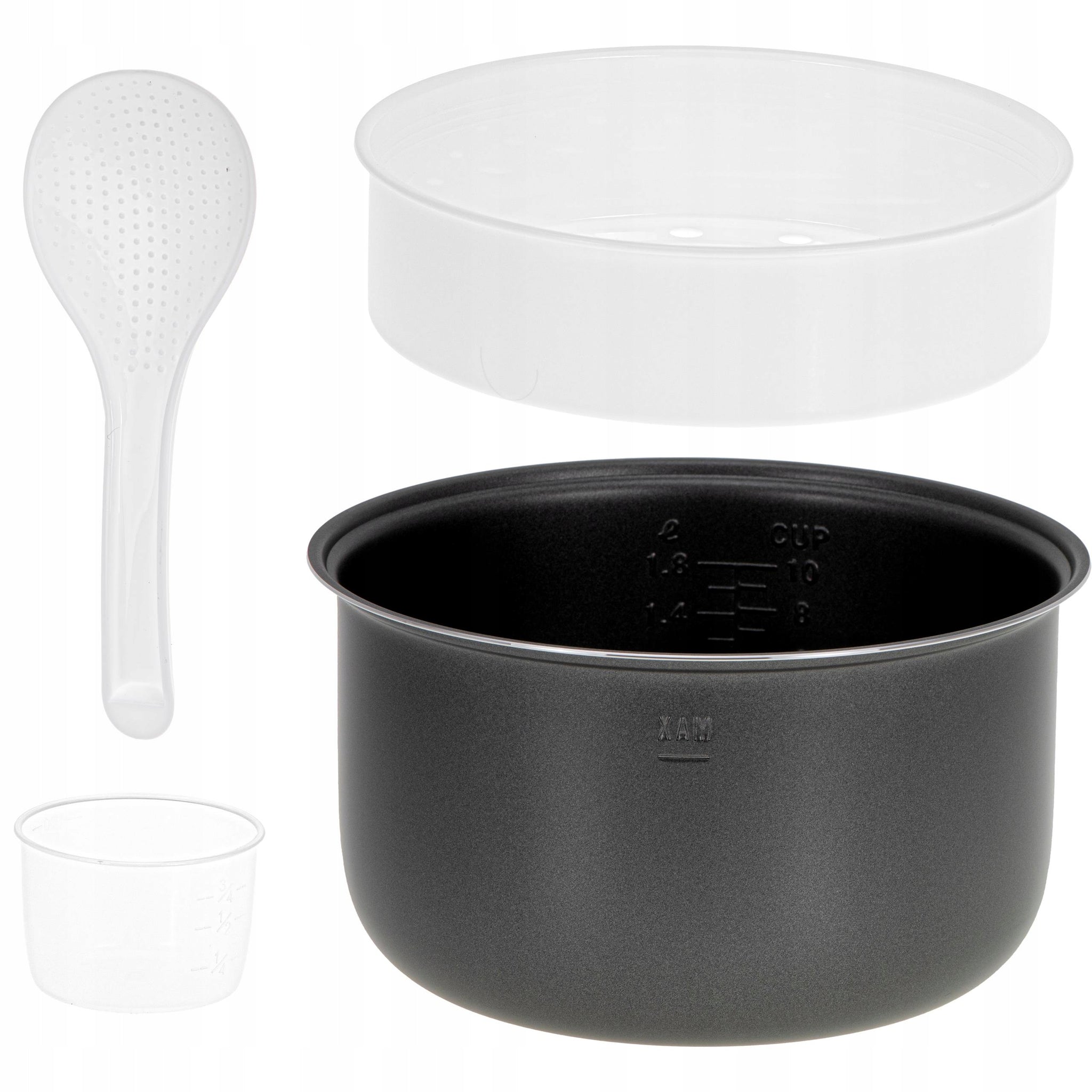 Daugiafunkcis puodas 6 viename 3,25 L ryžiams, tešlai, lėtaeigis puodas, ryžių viryklė, LED Adler AD6420