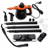 Garų valytuvas su prailginimu ir priedų rinkiniu Adler AD7038 BO