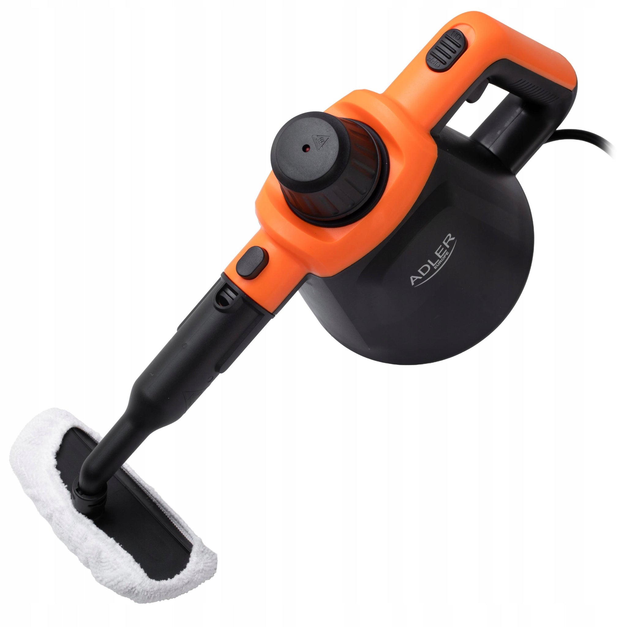 Garų valytuvas su prailginimu ir priedų rinkiniu Adler AD7038 BO