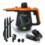 Garų valytuvas su prailginimu ir priedų rinkiniu Adler AD7038 BO