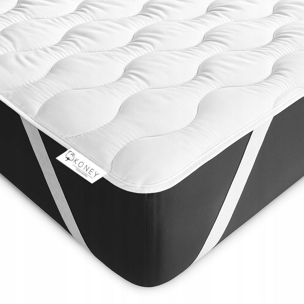 ČIUŽINIO APDĖKLAS 160x200 STORIS, DYGSNIUOTAS APSAUGA, POROLONAS ANT LOVOS