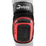 DARBININKŲ DARBINĖS KELENĖS SU GELIO PAGALVĖLĖMIS, STATYBININKŲ APSAUGA, STIPRIOS APSAUGINĖS