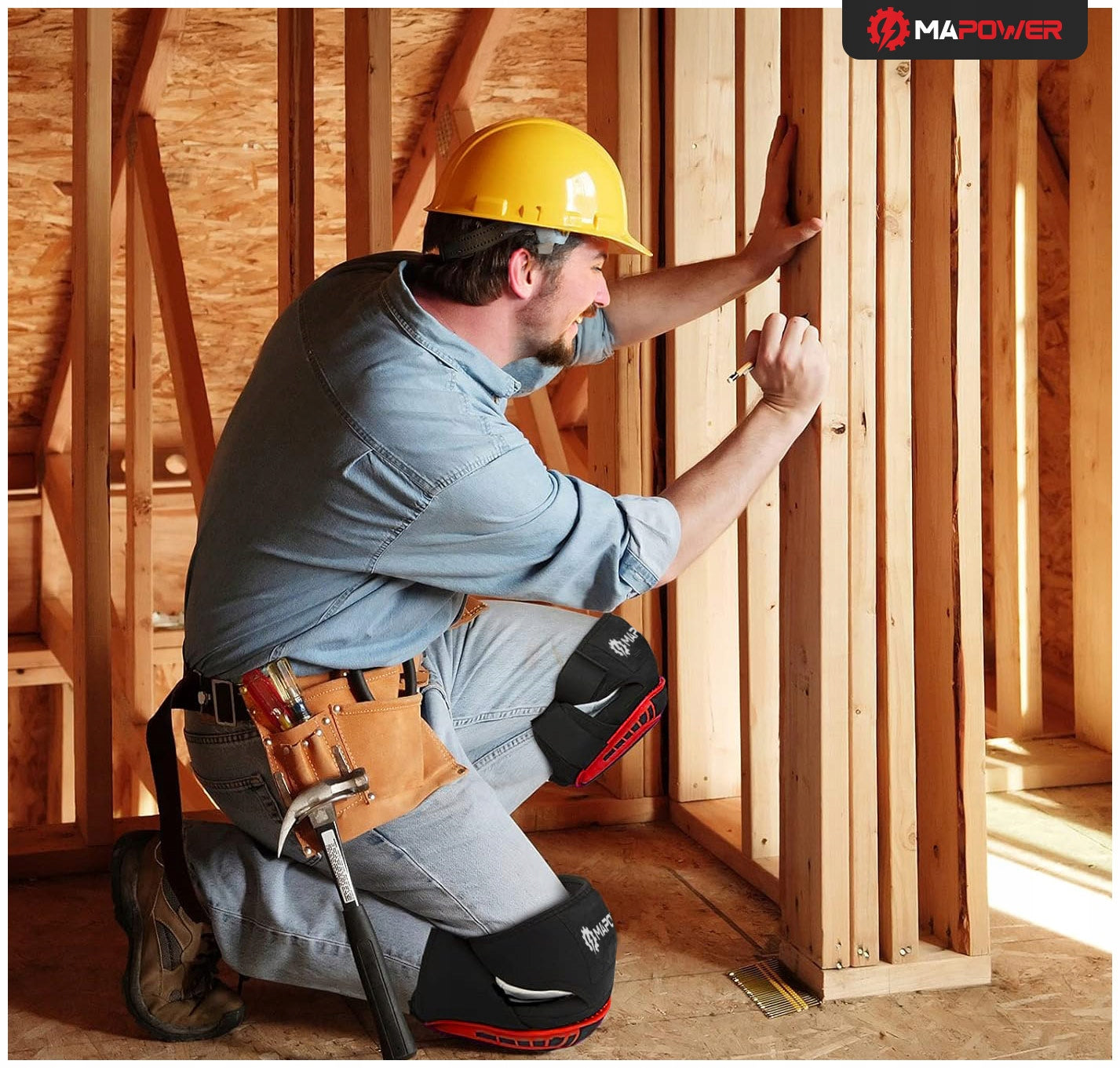 DARBINĖS KELYNIŲ APSAUGOS SU GELIU SODUI, STATYBOMS MAPOWER