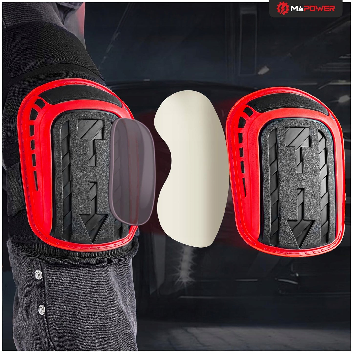 DARBINĖS KELYNIŲ APSAUGOS SU GELIU SODUI, STATYBOMS MAPOWER