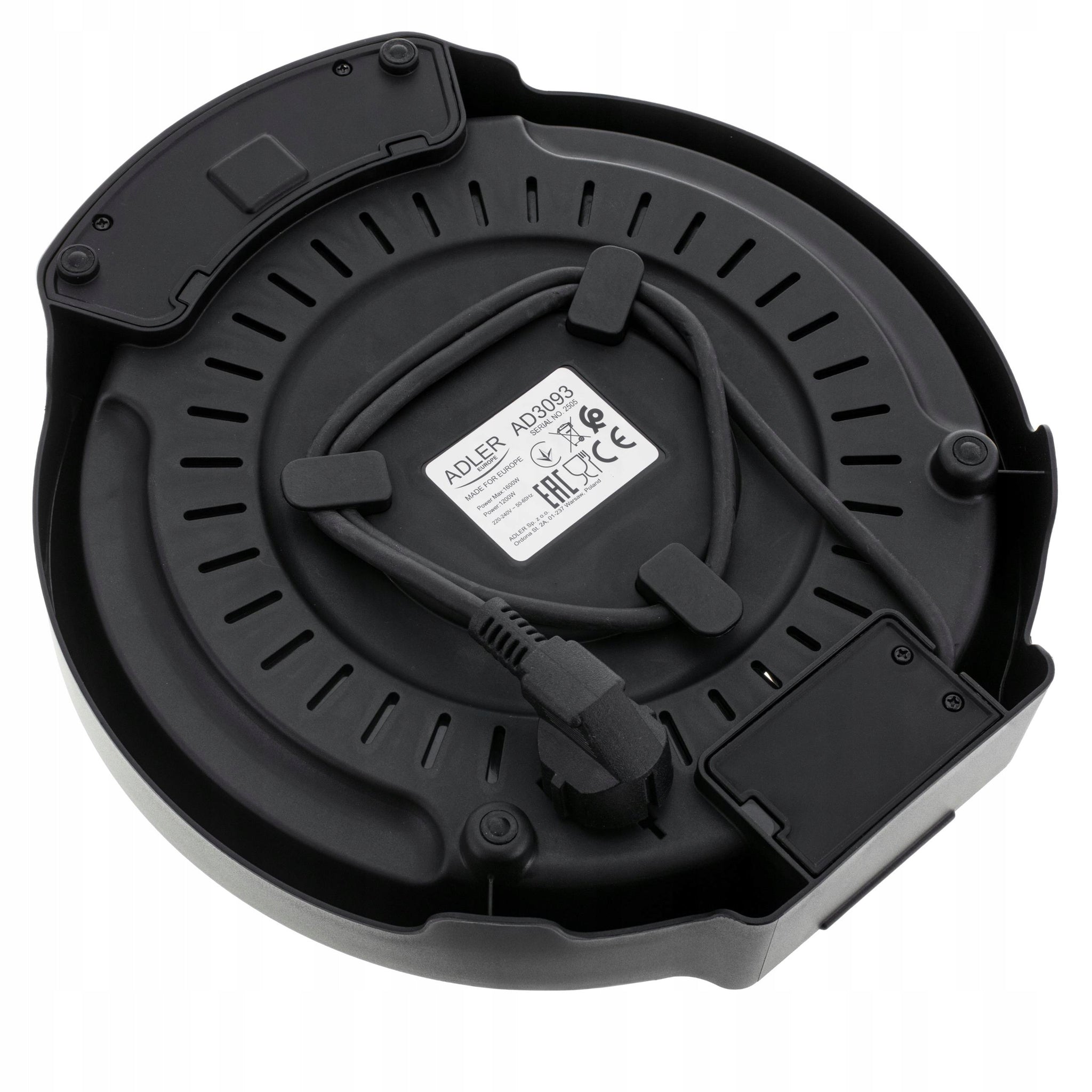 XXL blynų keptuvė 30cm, blynams, lietiniams, tortilijoms, 1600W, temperatūros reguliavimas ADLER