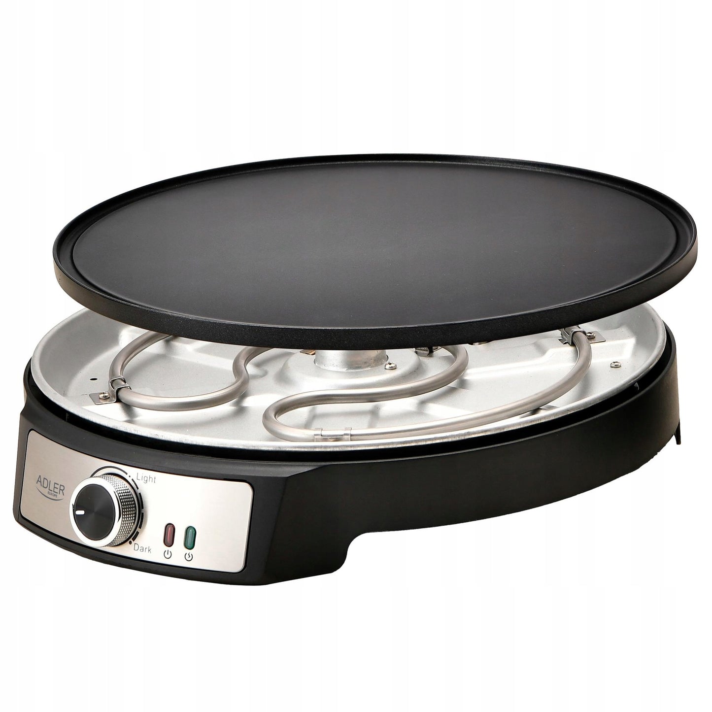 XXL blynų keptuvė 30cm, blynams, lietiniams, tortilijoms, 1600W, temperatūros reguliavimas ADLER