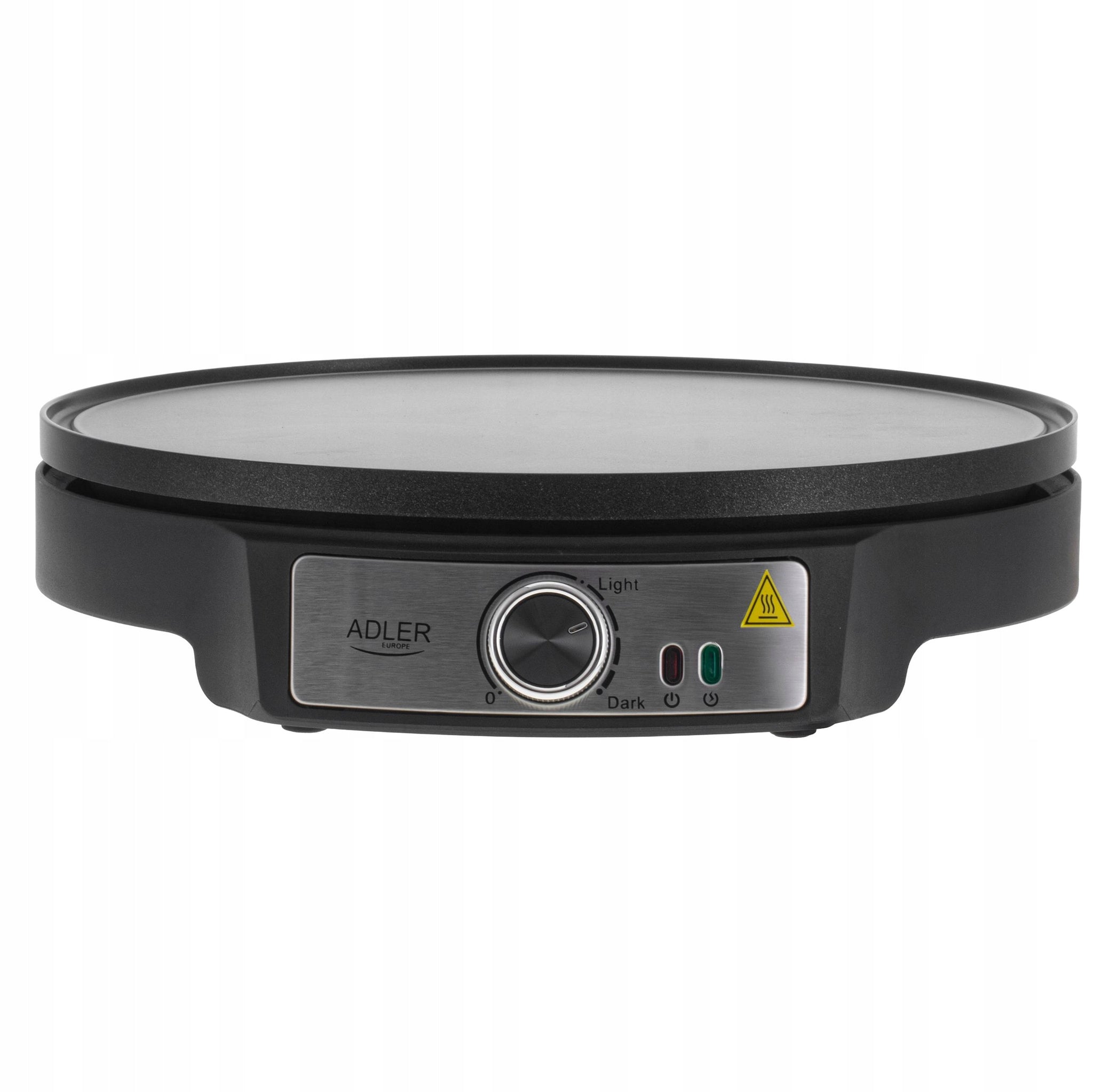 XXL blynų keptuvė 30cm, blynams, lietiniams, tortilijoms, 1600W, temperatūros reguliavimas ADLER