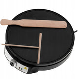 XXL blynų keptuvė 30cm, blynams, lietiniams, tortilijoms, 1600W, temperatūros reguliavimas ADLER