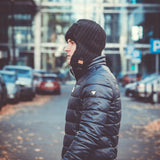 NANDY Vyriška piloto kepurė Žieminė AUSINĖ Labai šilta žiemos kepurė SPALVOS