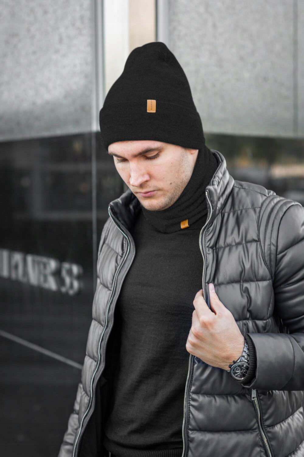 NANDY Žieminis Komplektas Kepurė Šalikas Pirštinės, Šilta Lietuviška Žiemos Komplektacija