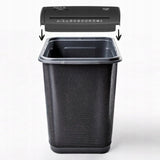 Biuro dokumentų smulkintuvas, tvirtinamas ant viršaus, popieriui, saugumo lygis P1