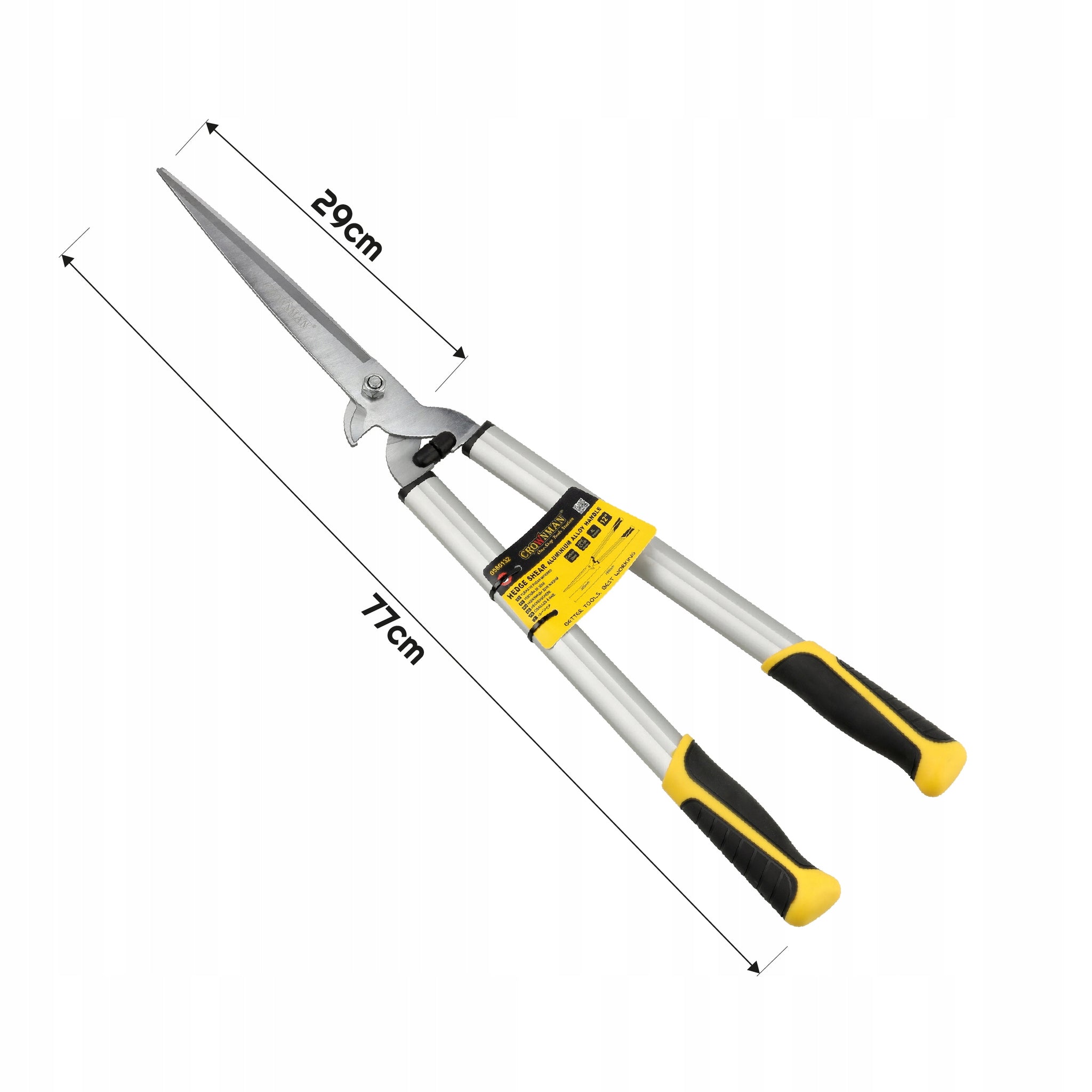 Sodo genėjimo žirklės, krūmams, augalams, 77cm