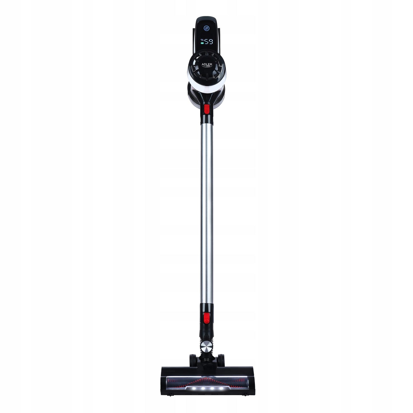 Belaidis vertikalus rankinis dulkių siurblys 3in1, be maišelio, su elektriniu šepečiu, 350W