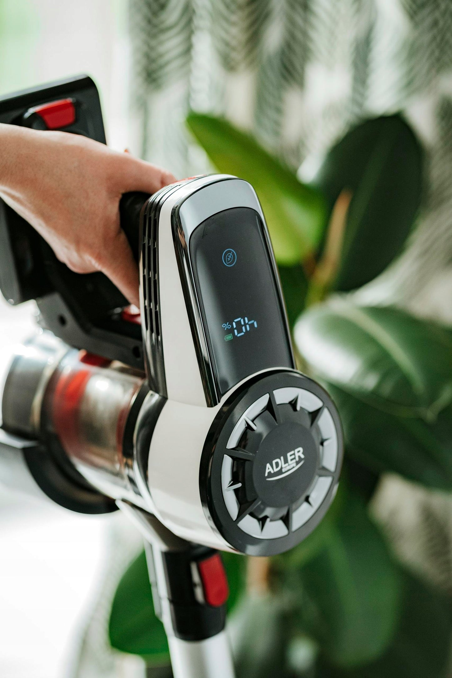 Belaidis vertikalus rankinis dulkių siurblys 3in1, be maišelio, su elektriniu šepečiu, 350W