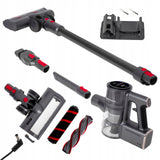 Belaidis vertikalus dulkių siurblys 31 kPa 400W HEPA elektrinis šepetys LED rankinis