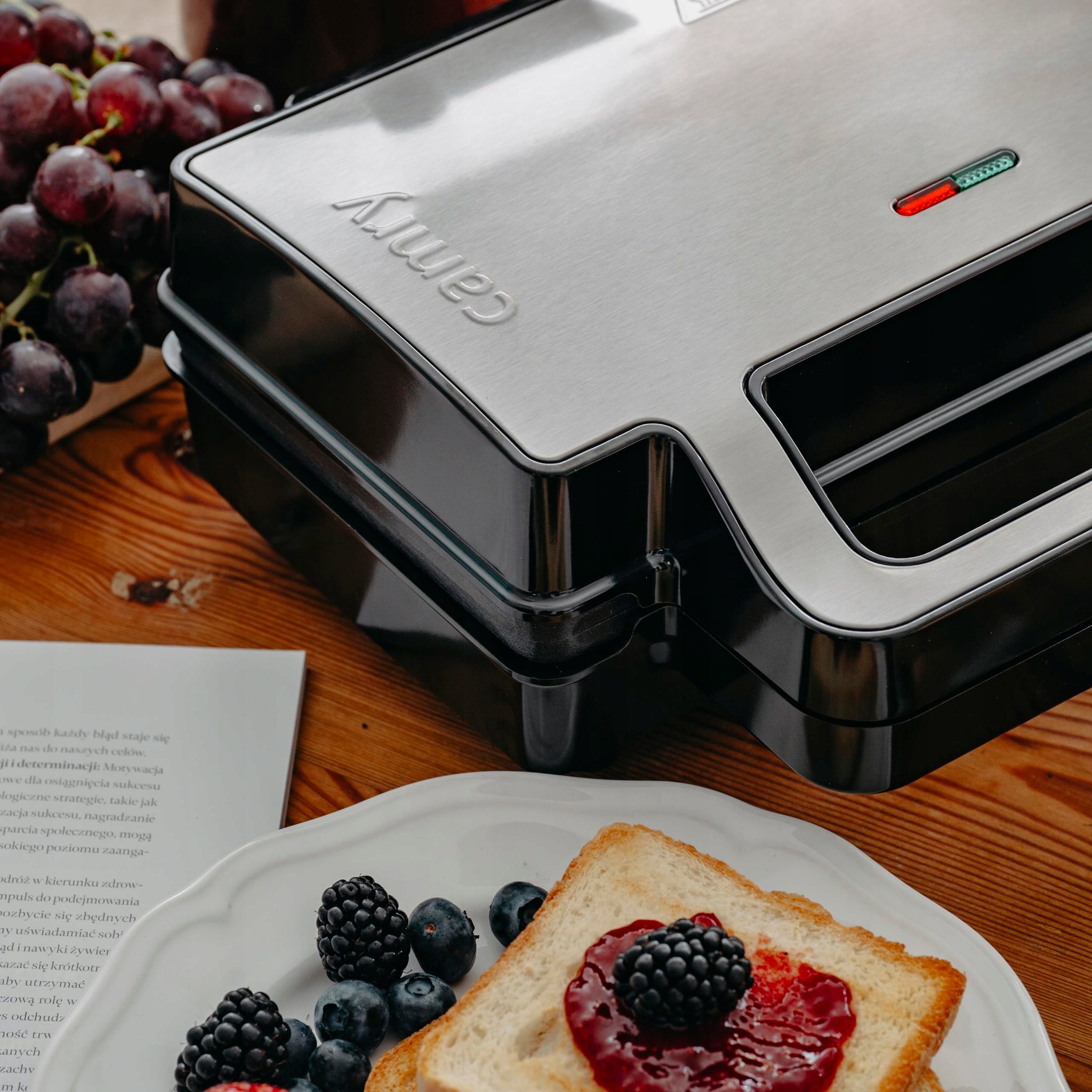 Sumuštinių keptuvas 2-in-1 PANINI Elektrinis grilis Tosteris 1400W NON-STICK