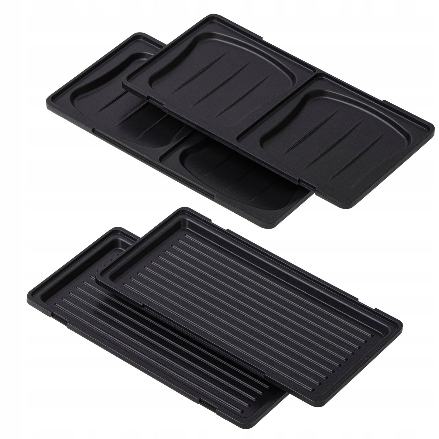 Sumuštinių keptuvas 2-in-1 PANINI Elektrinis grilis Tosteris 1400W NON-STICK