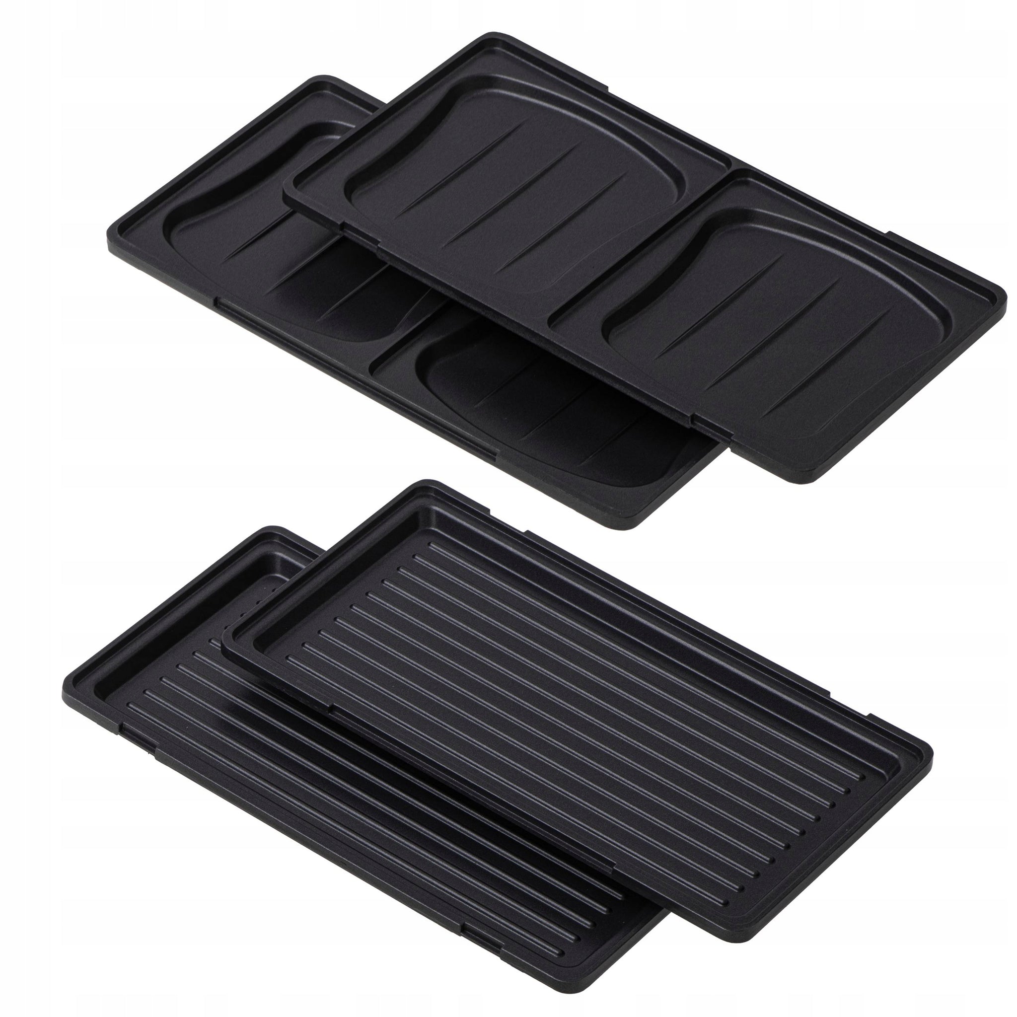 Sumuštinių keptuvas 2-in-1 PANINI Elektrinis grilis Tosteris 1400W NON-STICK