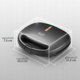 Kepimo aparatas "Riešutėliai" 12 vnt. formai, 1200W, neprideganti danga