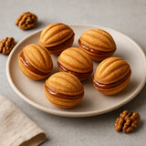 Kepimo aparatas forminiams sausainiams (riešutams), forma 24 vnt., Non-stick danga, 1600W, Receptai