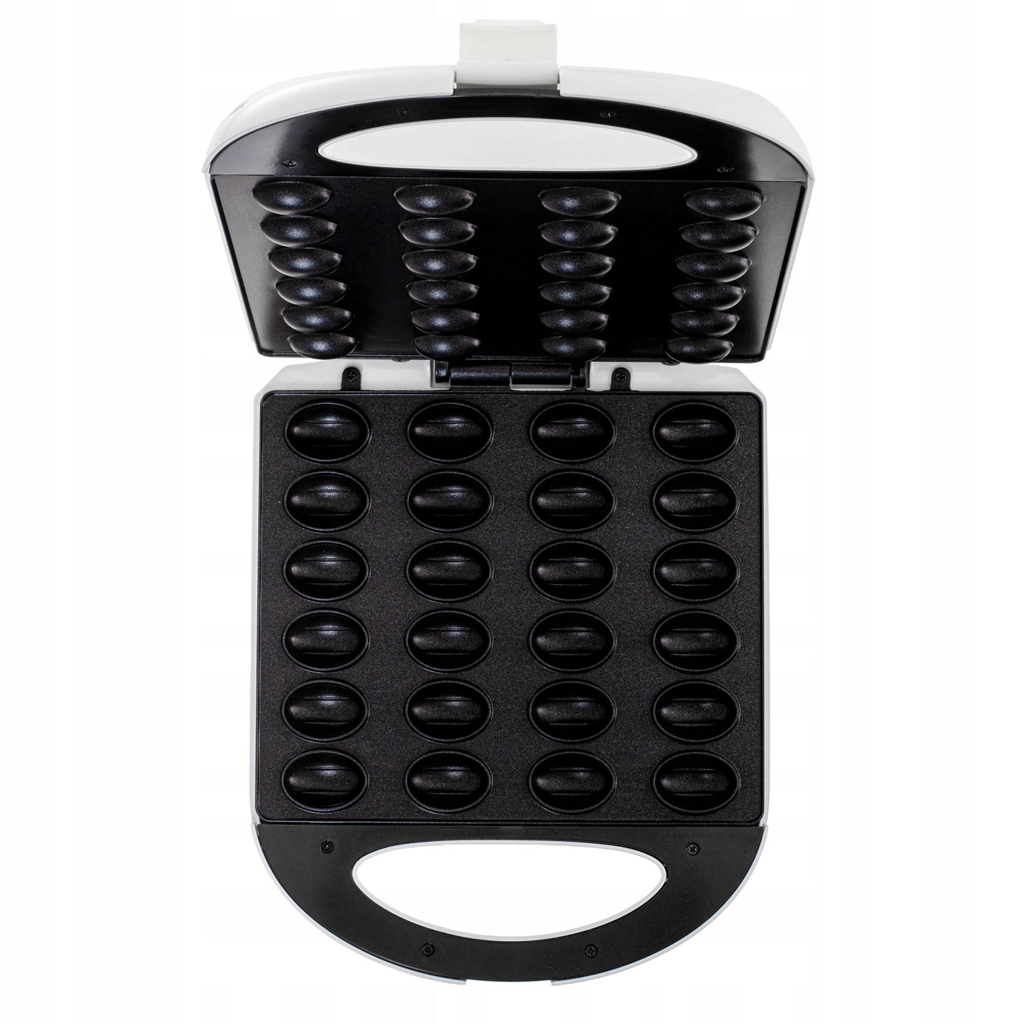 Kepimo aparatas forminiams sausainiams (riešutams), forma 24 vnt., Non-stick danga, 1600W, Receptai