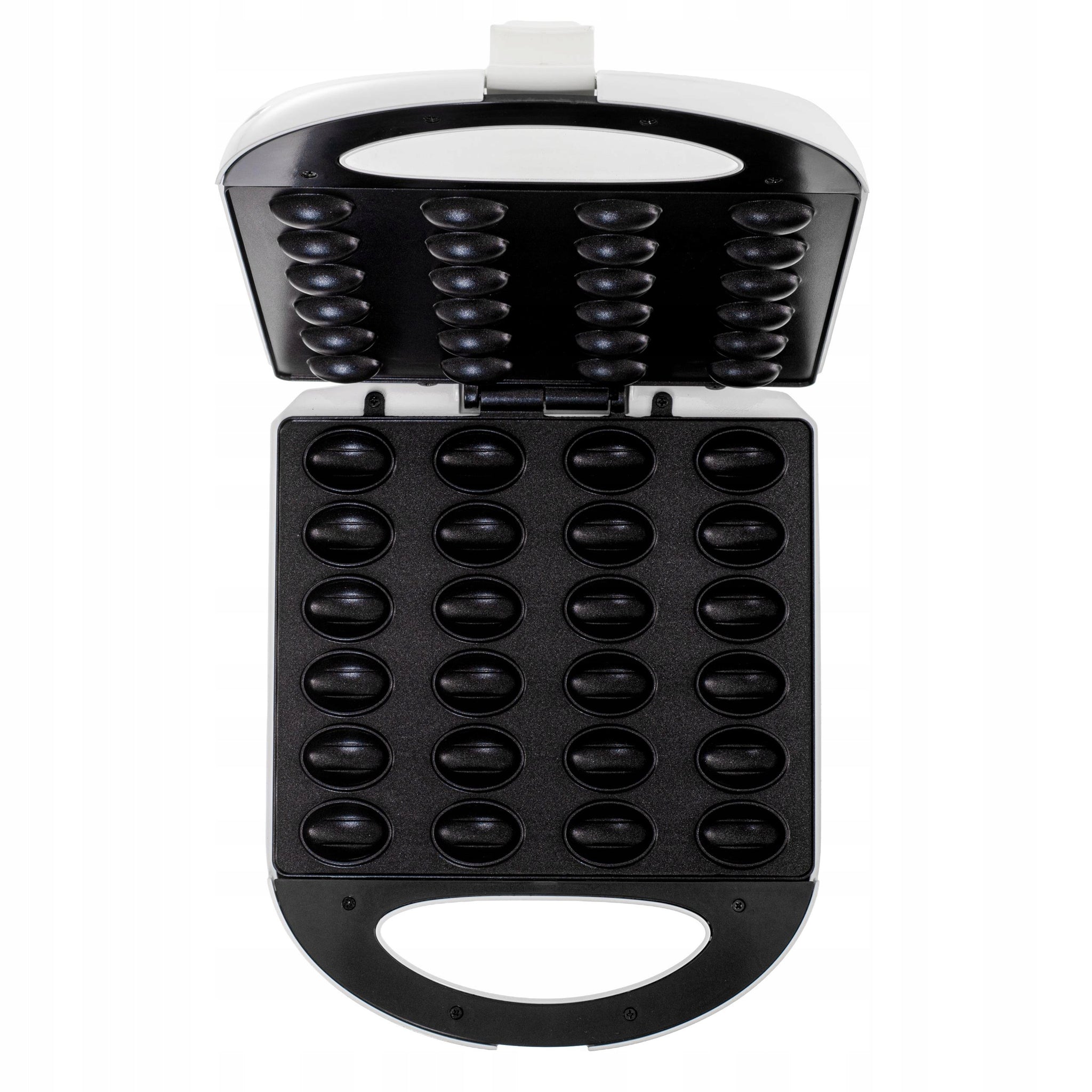 Kepimo aparatas forminiams sausainiams (riešutams), forma 24 vnt., Non-stick danga, 1600W, Receptai