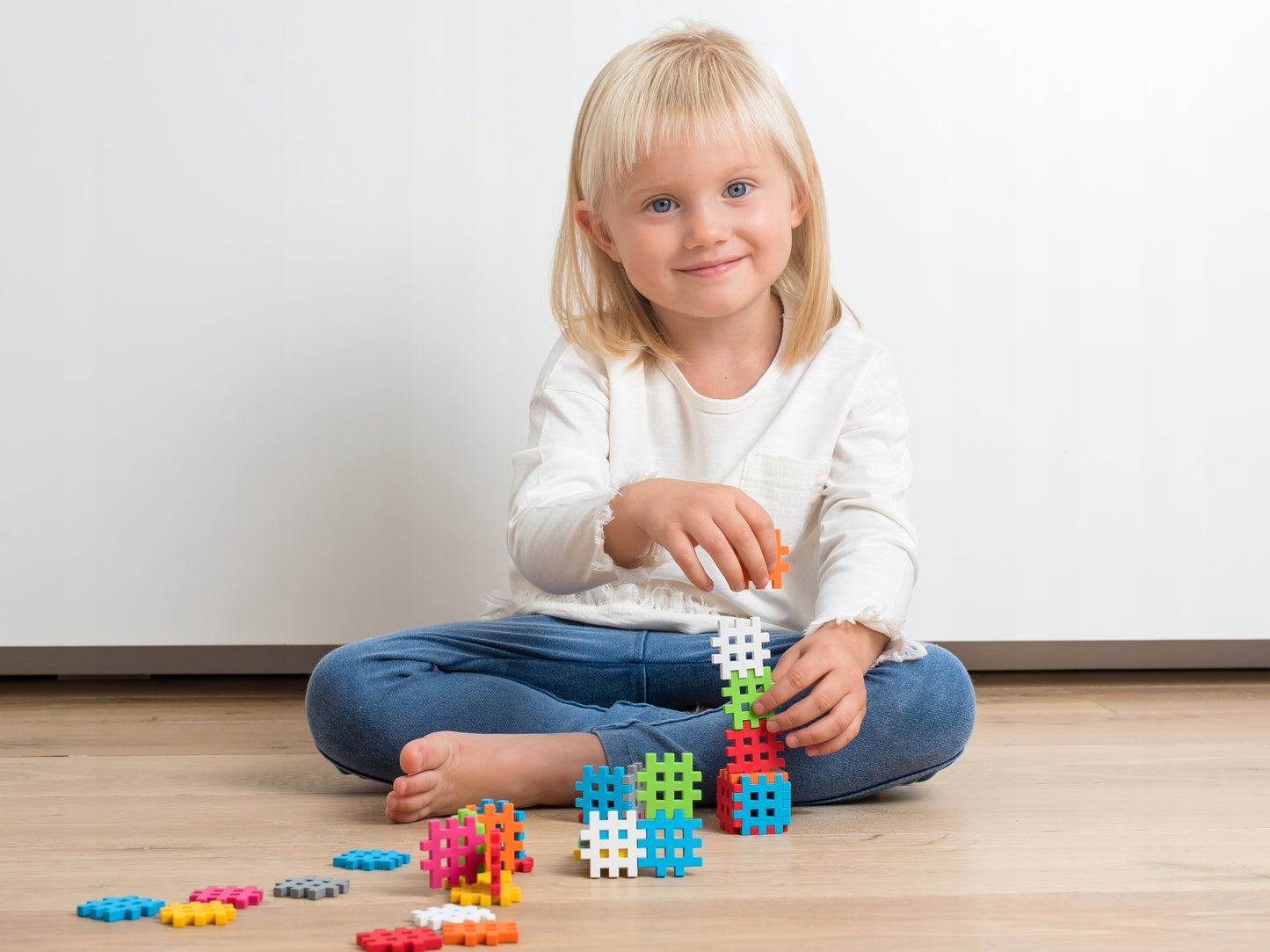 Sumuoti vafliai KLOCKI mini WAFFLE 140 KONSTRUKTOR