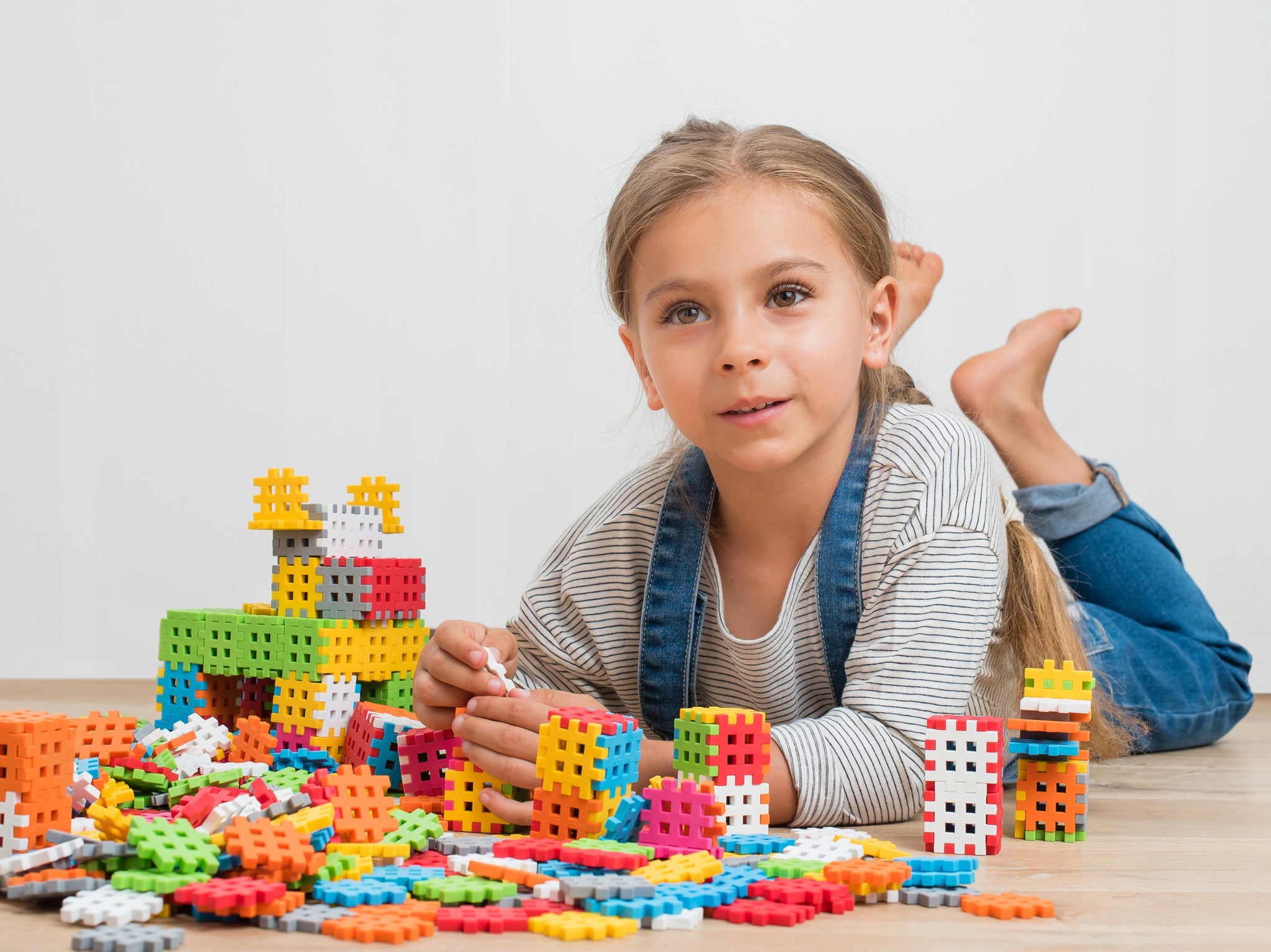 Sumuoti vafliai KLOCKI mini WAFFLE 140 KONSTRUKTOR