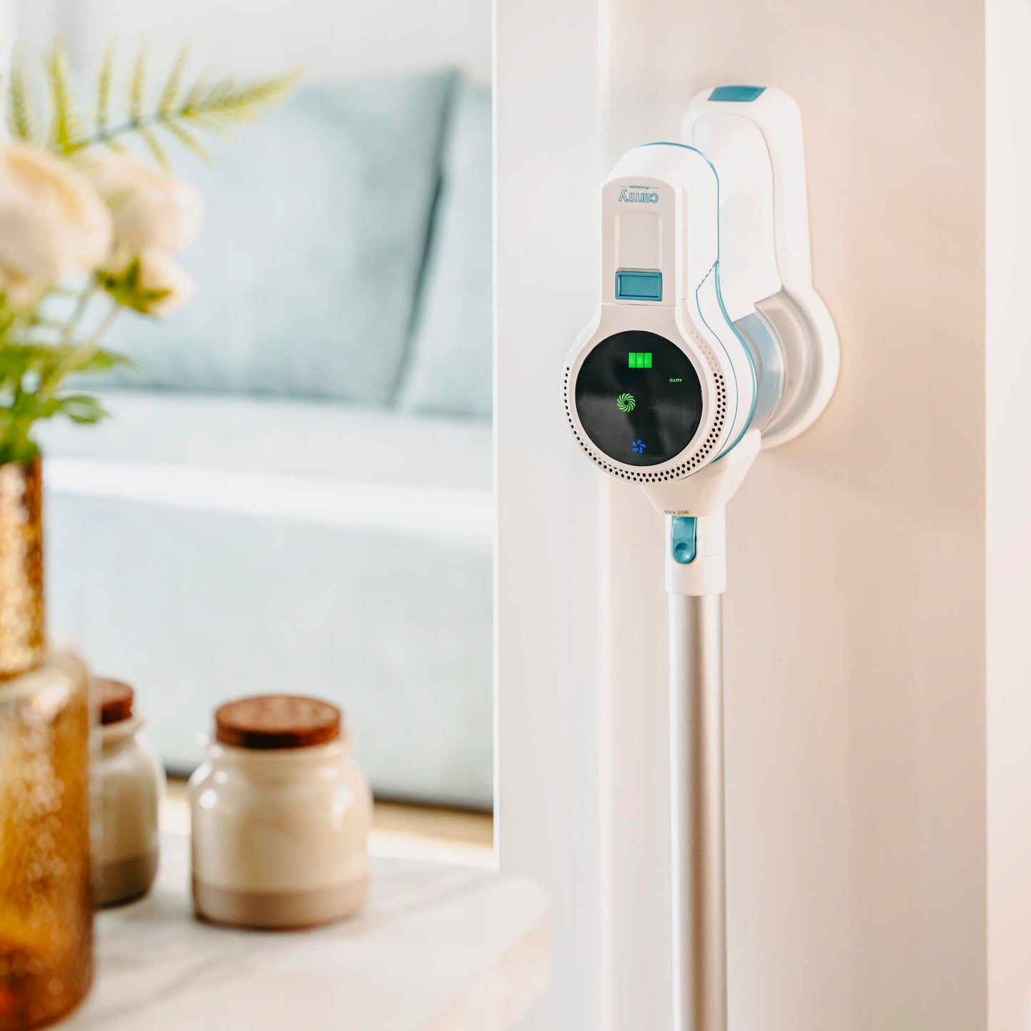 Belaidis dulkių siurblys su šluostymo funkcija 2-in-1 HEPA