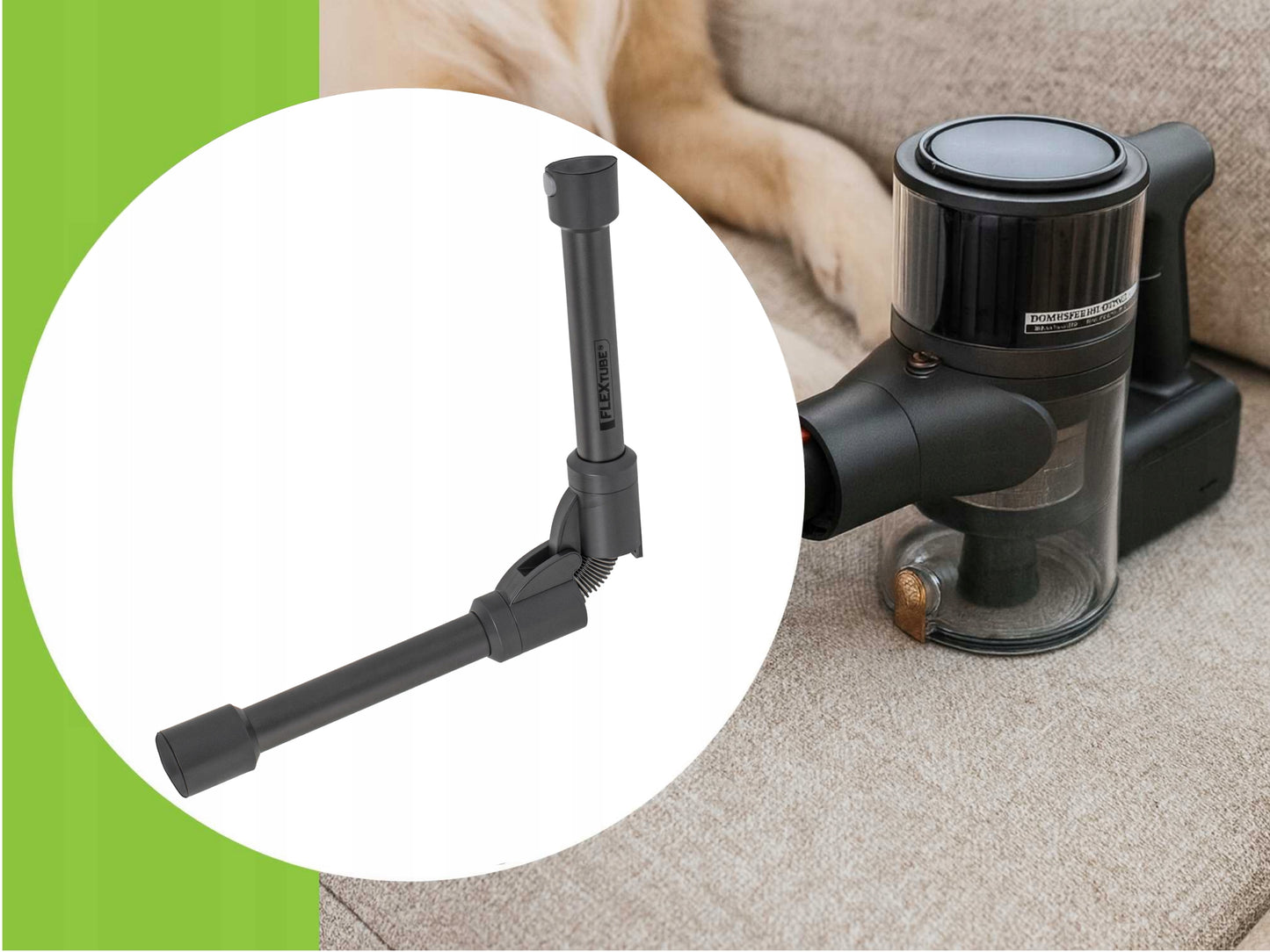 Belaidis vertikalus dulkių siurblys namams 3in1 400W HEPA su elektriniu šepečiu