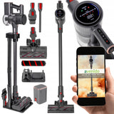 Belaidis vertikalus dulkių siurblys namams 3in1 400W HEPA su elektriniu šepečiu