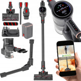 Belaidis vertikalus dulkių siurblys namams 3in1 400W HEPA su elektriniu šepečiu