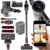 Belaidis vertikalus dulkių siurblys namams 3in1 400W HEPA su elektriniu šepečiu