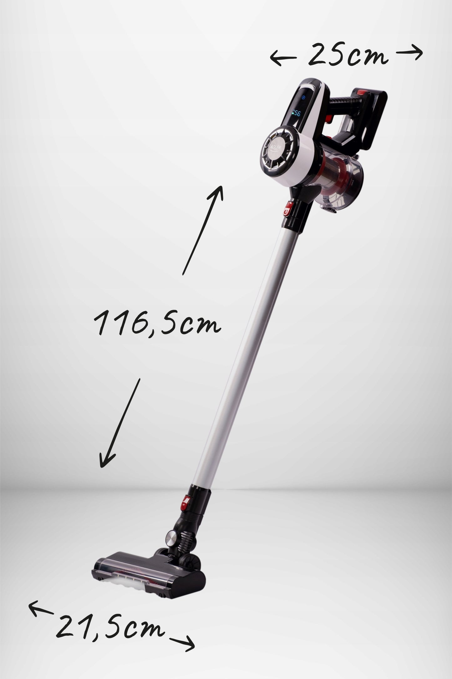 Belaidis vertikalus dulkių siurblys namams, buitinė technika, smulkus, 3in1, be maišelio, 75 min.