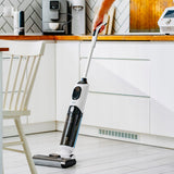 Belaidis dulkių siurblys, šluojantis, sausam ir šlapiam valymui, savaime išsivalantis