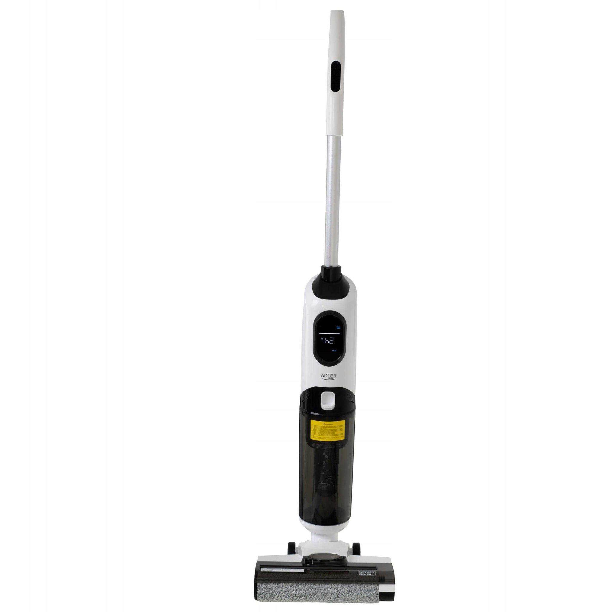 Belaidis dulkių siurblys, šluojantis, sausam ir šlapiam valymui, savaime išsivalantis