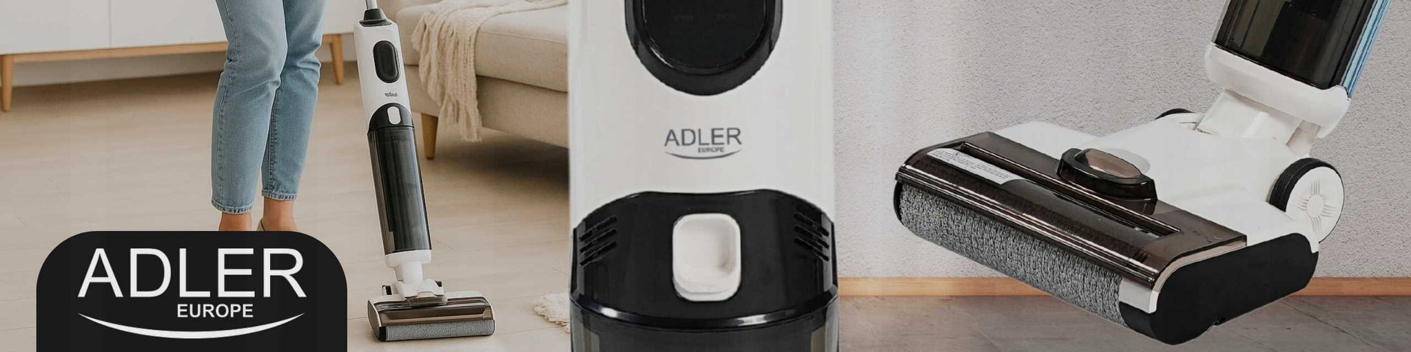 Belaidis dulkių siurblys, šluojantis, sausam ir šlapiam valymui, savaime išsivalantis