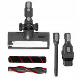 Vertikalus dulkių siurblys 2 baterijos 31000 Pa Elektrinis šepetys EPA 12 LED