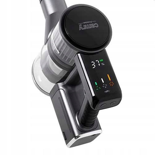 Vertikalus dulkių siurblys 2 baterijos 31000 Pa Elektrinis šepetys EPA 12 LED