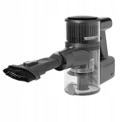 Vertikalus dulkių siurblys 2 baterijos 31000 Pa Elektrinis šepetys EPA 12 LED