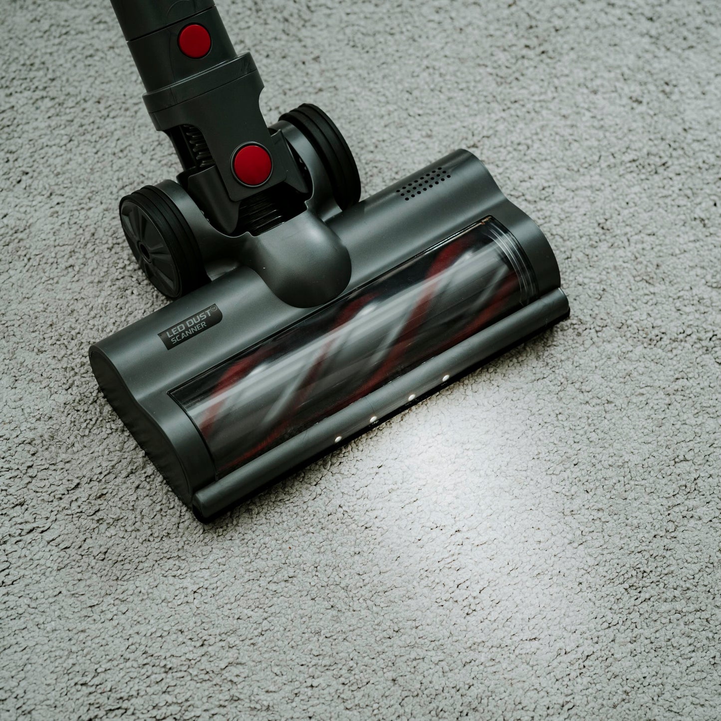 Belaidis vertikalus dulkių siurblys 400W 29,6V, be maišelio, su elektriniu šepečiu, lengvas