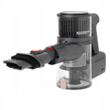 Belaidis vertikalus dulkių siurblys 400W 29,6V, be maišelio, su elektriniu šepečiu, lengvas