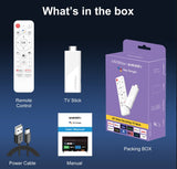 „Android 14 Smart TV Stick WiFi Netflix 2/16GB H96 Multimedia Player”